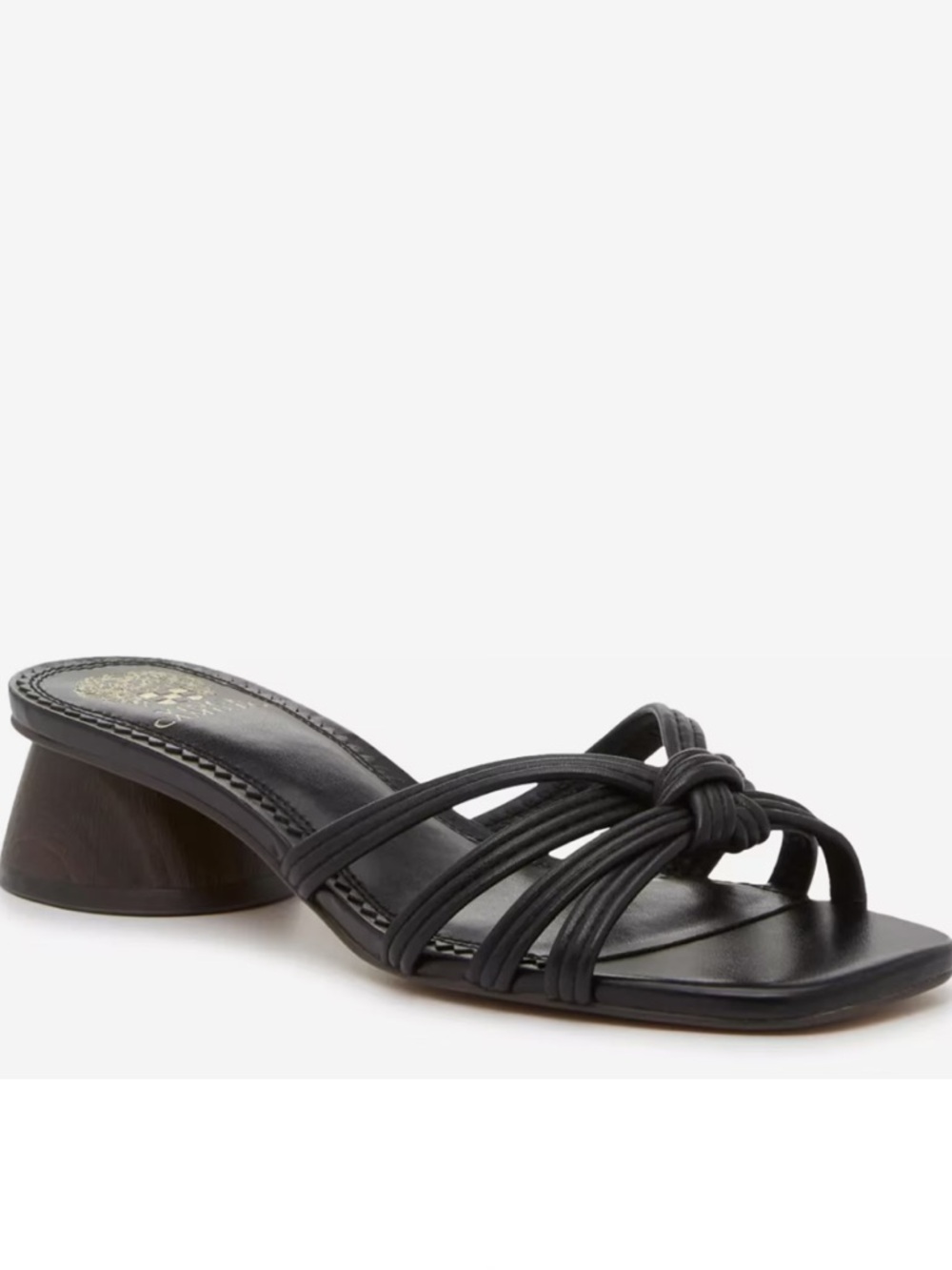 Vince Camuto Laniah Slide Dress Sandal - Black - Size 10